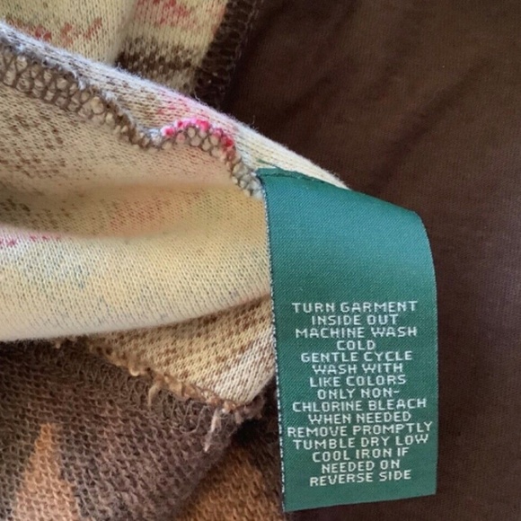 RALPH LAUREN JEANS ZIP UP CROPPED MOTO AZTEC JACKET SIZE US L - Picture 8 of 9